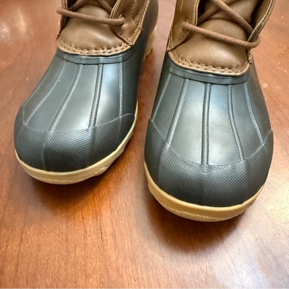 Women’s Sperry Tan and Black Waterproof Boots size 6M - Picture 2 of 7